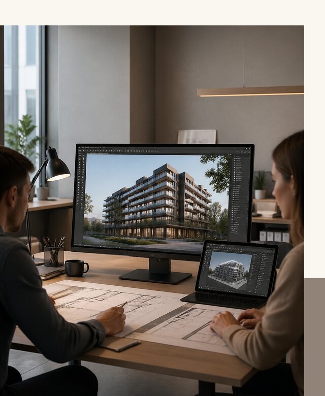 3D визуализация архитектуры и объектов строительства в Пскове