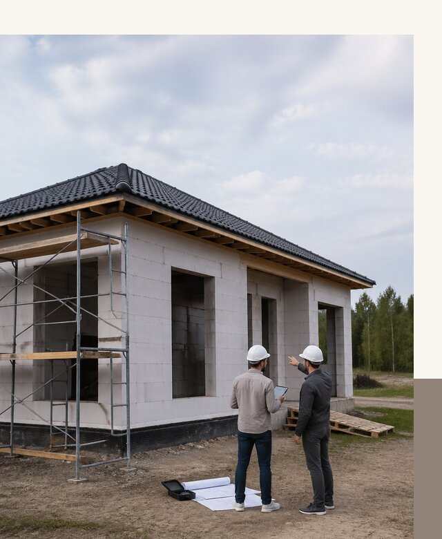 Проектирование одноэтажных домов из газобетона в Пскове